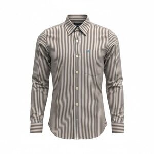 Ruehl No. 925 Vintage Men's Button Down Shirt Stripe 2-Ply Cotton Small